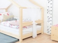 BENLEMI voodikardin, 420x145 cm., Pink, DT-0002/420X145-RUZ