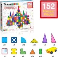 PICASSO TILES magnetkonstruktor 3D 152 tk., PT152