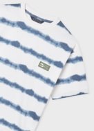 MAYORAL lühikeste varrukatega t-särk, cream-blue, 6.039-43, 128  cm