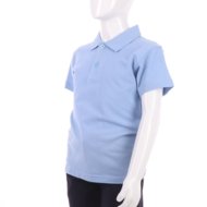 MAMAJUM lühikeste varrukatega polo särk 10-000005, helesinine, 158/164 cm