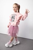COCCODRILLO seelik CRAFT PUNK GIRL KIDS, roosa, ZC5124201CGK-033-122, 122 cm