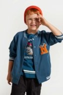 COCCODRILLO pullover with zipper ACADEMY BOY KIDS, sinine, ZC4132601ABK-014-092, 92 cm