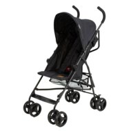 BABYTROLD jalutuskäru JET, Black, 13-70S