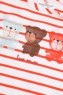 COCCODRILLO t-shirt CUTE GIRL NEWBORN, multicoloured, ZC4143102CGN-022-086, 86 cm