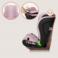 LIONELO turvatool NEAL I-SIZE, 100-150 cm., Pink lilac