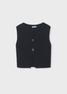 MAYORAL varrukateta pluus, black, 6.020-31, cm