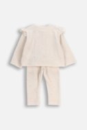 COCCODRILLO komplekt HAPPY PUPPY GIRL NEWBORN, kreemjas, cm