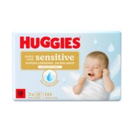 HUGGIES niisked salvrätikud PURE EXTRA CARE SENSITIVE PF, 48x3 tk., 2437311