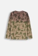 COCCODRILLO t-shirt EVERYDAY BOY A, khaki, ZC4143102VBA-027-152, 152 cm