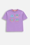 COCCODRILLO lühikeste varrukatega t-särk, lillad, WC6143207MBK-016-116, 116 cm