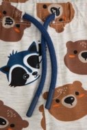 COCCODRILLO säärised FOREST FRIENDS BOY NEWBORN, hall, ZC5122102FBN-019-086, 86 cm