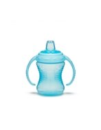 MUNCHKIN treeningpudel käepidemetega ja pehme otsikuga, Gentle Transition, sinine, 90460, 118 ml