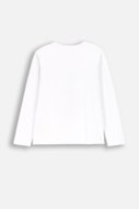 COCCODRILLO long sleeved t-shirt EVERYDAY GIRL A, valged, ZC4143104VGA-001-152, 152 cm