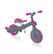 GLOBBER kolmerattaline jalgratas Explorer Trike Foldable 4 In 1, punane, 732-102