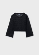 MAYORAL pikkade varrukatega pluus ja varrukateta t-särk, black, 6.161-67, cm