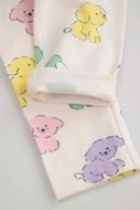 COCCODRILLO leggingud HAPPY PUPPY GIRL NEWBORN, kreemjas, ZC5122104HGN-002-086, 86 cm