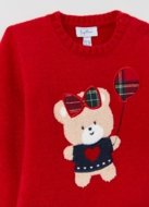 OVS GIRL9-36M TRICOT 2H 9-12 RED 001921327