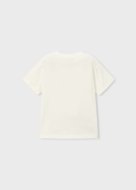 MAYORAL lühikeste varrukatega t-särk, cream, 3.077-82, 98  cm