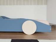 BENLEMI lastevoodi-auto DRIFTY, 80x180 cm., Transparent oil/Black, JP-0061/80X180-TRA