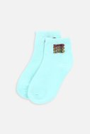 COCCODRILLO sokid SOCKS GIRL, turquoise, 26/30 suurus, WC2382208SOG-013