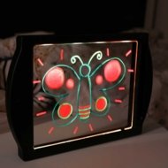 MARVINS MAGIC käsitöökomplekt Glow Art, must, MMG009/B