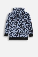 COCCODRILLO sweatshirt WORLD OF PIXEL BOY JUNIOR, sinine, ZC4132402WBJ-014-164, 164 cm