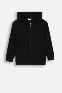 COCCODRILLO hooded pullover with zipper EVERYDAY BOY A, must, ZC4132402VBA-021-152, 152 cm