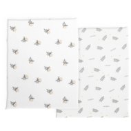 CHICCO linane voodipesu võrevoodi NEXT2ME jaoks, 50x83 cm, 2 tk, roheline