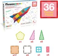 PICASSO TILES magnetkonstruktor 36 tk., PT36B
