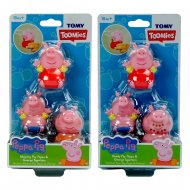 TOMY vannimänguasi Peppa perekond, 3 tk, sortiment,  E73105C