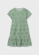 MAYORAL lühikeste varrukatega kleit, sage, 6.904-94, 176 cm