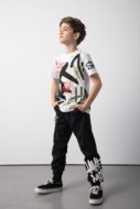COCCODRILLO püksid SPORTS BOY JUNIOR, must, ZC5120202SBJ-021-134, 134 cm