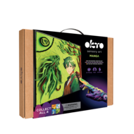 OKTO MANGA 3D kunstikomplekt Maa 30x40 cm, 20038