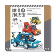 DJECO võidusõiduautode meisterdamise loovuskomplekt Grand Prix, DJ07932