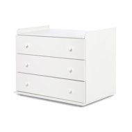 KLUPŚ lastetuba koos komoodiga COMPACT 3in1, 120x60 cm., White