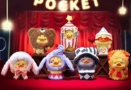 UPSETDUCK kollektsioneeritav ripats Crazy Circus Duck, assortii., AP17183803100C