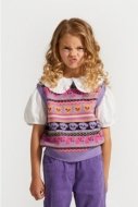 COCCODRILLO sweater ACADEMY GIRL KIDS, multicoloured, ZC4172801AGK-022-092, 92 cm