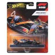 HOT WHEELS 1:64 Premium F1 McLaren Lando Norris auto, JKD88