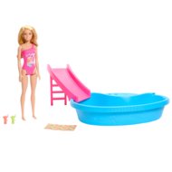 BARBIE basseinikomplekt liumäega, HRJ74