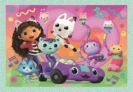 CLEMENTONI GABBY'S DOLLHOUSE pusle, 4in1, 21752