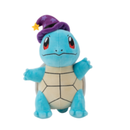 POKEMON pehme mänguasi Squirtle nõiakübaraga, 20 cm, PKW3099