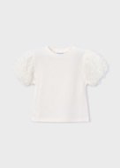 MAYORAL lühikeste varrukatega t-särk, natural, 3.001-49, cm