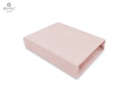 MIMINU voodilina kummiga, 120x60 cm., Powdery pink