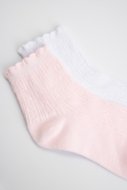 COCCODRILLO sokid SOCKS GIRL, multicoloured, 2 tk., WC3383219SOG-022