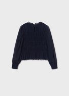 MAYORAL pikkade varrukatega pluus 8B, dark, 7176-91