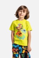 COCCODRILLO t-shirt DIGITAL BOY KIDS, rohelised, ZC4143201DBK-011-122, 122 cm