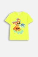 COCCODRILLO t-shirt DIGITAL BOY KIDS, rohelised, ZC4143201DBK-011-122, 122 cm