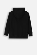 COCCODRILLO hooded pullover with zipper EVERYDAY BOY A, must, ZC4132402VBA-021-152, 152 cm