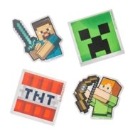MINECRAFT kustutite komplekt, 4 tk, 166507104