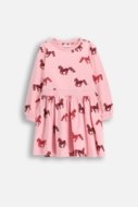 COCCODRILLO pikkade varrukatega kleit, roosa, WC6129101GGK-033-110, 110 suurus